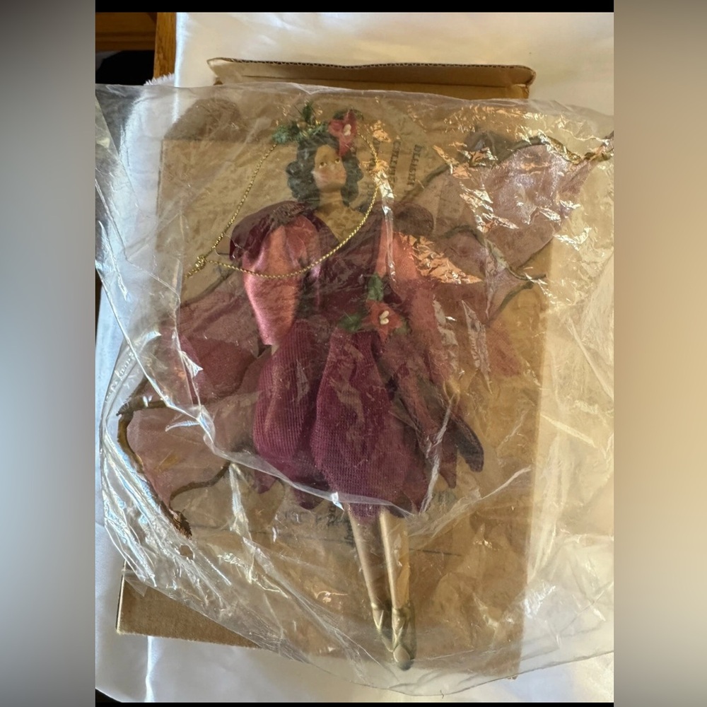 Avon Enchanted Fairy Christmas Ornament - Hispanic Latina BRAND NEW!